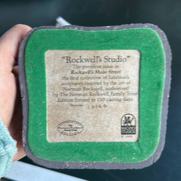 Vintage Norman Rockwell’s Studio from the Main Street Collection - Picture 3 of 4